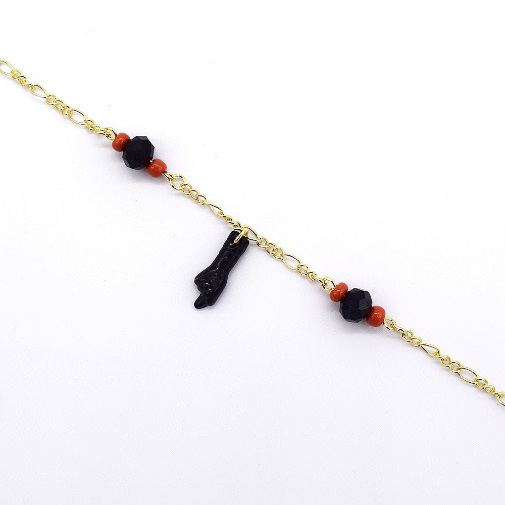 18k Layered Real Gold Filled azbche bracelet 6 inches