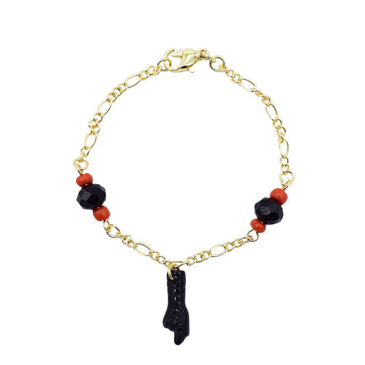 18k Layered Real Gold Filled azbche bracelet 6 inches #21